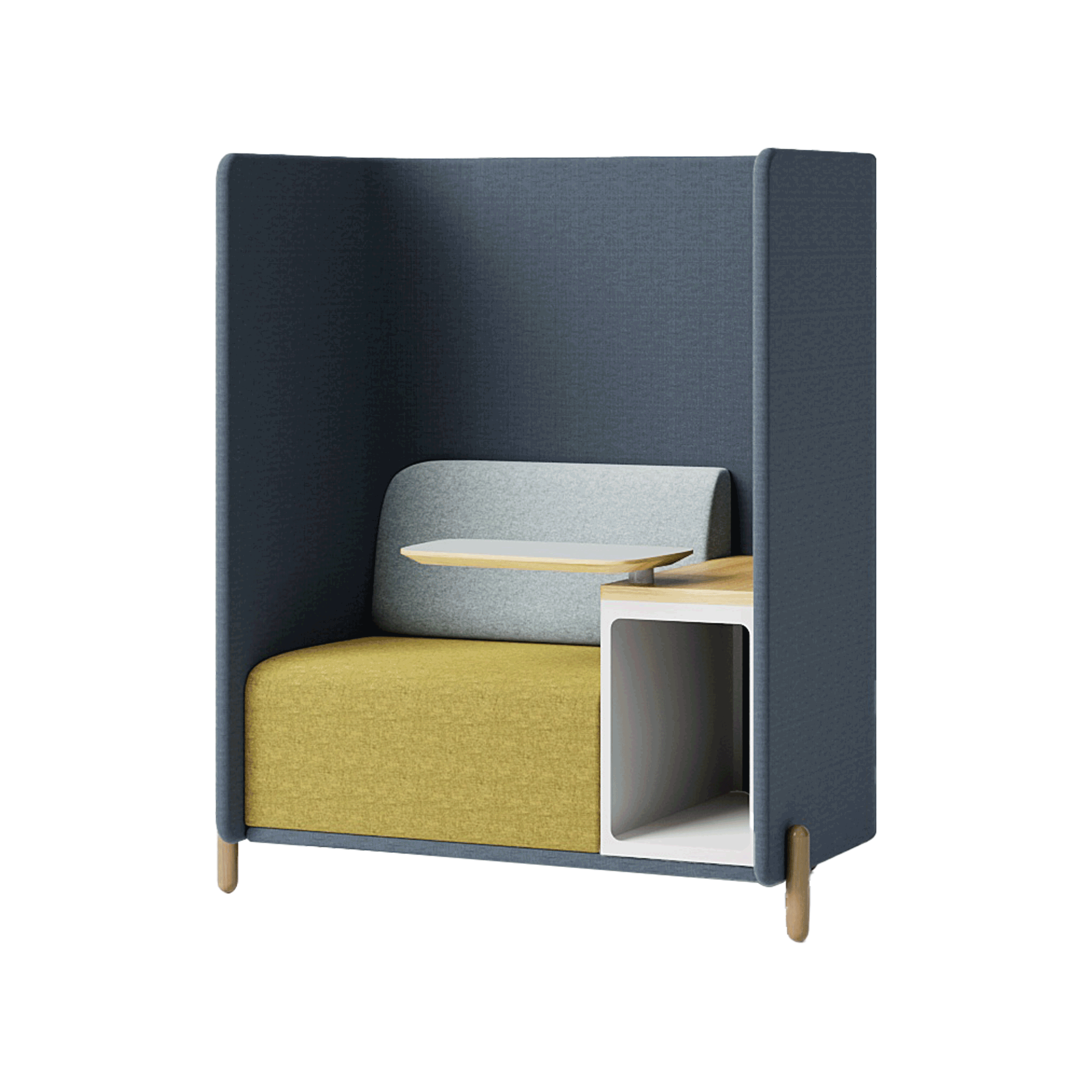 N-PLACE FREESTANDING SOFA HIGH SCREEN